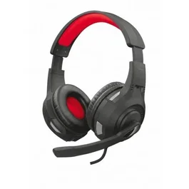Trust GXT 307 Ravu Auriculares Gaming Negro/Rojo con Micrófono Plegable